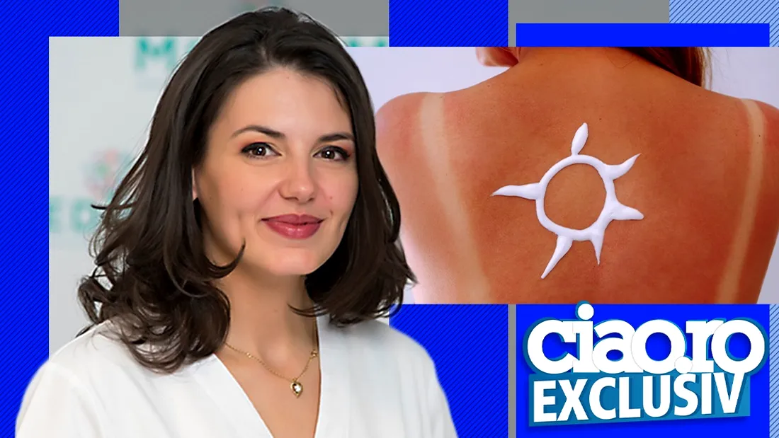 EXCLUSIV | Medicul dermatolog Iulia Roșu trage un semnal de alarmă: “Să evităm cu orice preț arsura solară”
