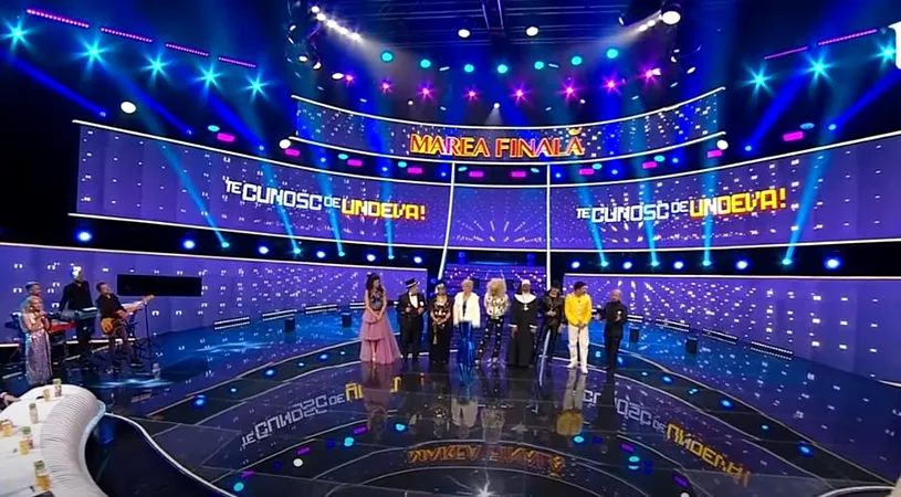 Câștigătorii emisiunii „Te cunosc de undeva”, sezon 16. Premiul a fost 15.000 de euro
