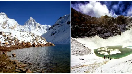Lacul glaciar din muntii Indiei, printre cele mai horror locuri din lume! Turistii sunt ingroziti. La tot pasul sunt...