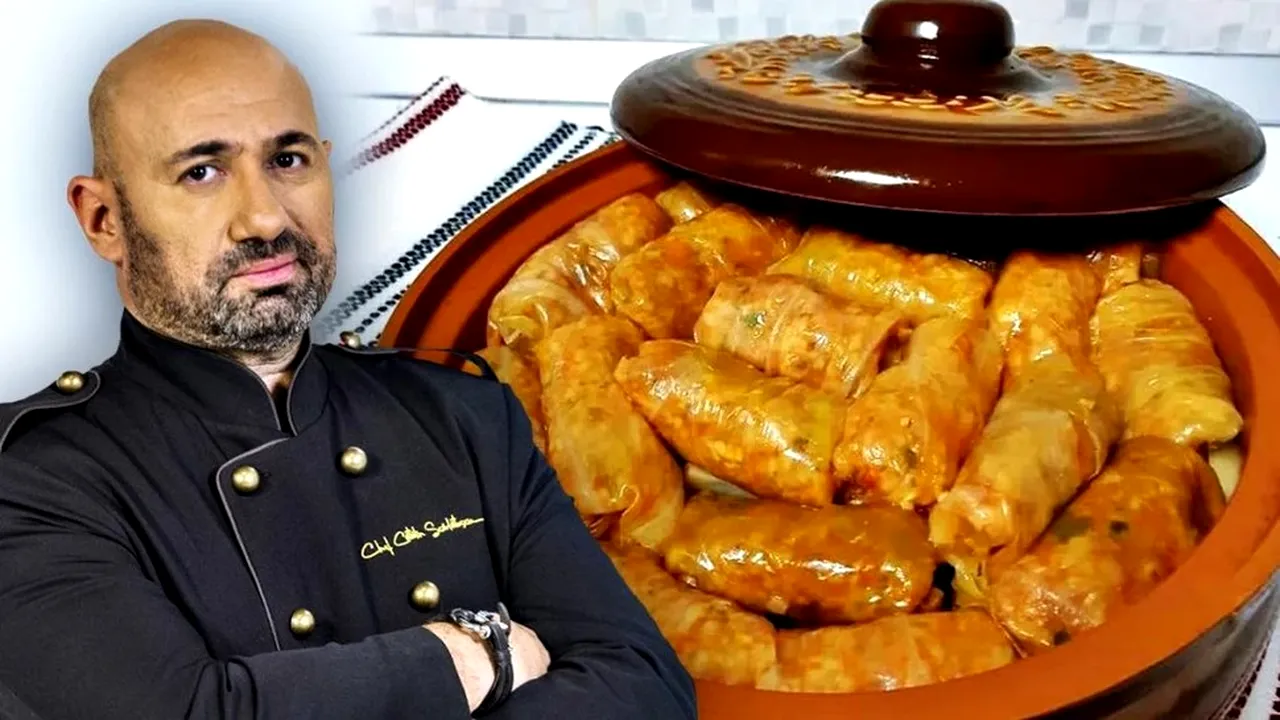 Rețeta de sarmale în foi de varză a lui Cătălin Scărlătescu, de Sărbători. Secretul fostului chef de la Antena 1 