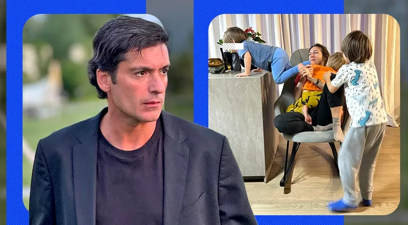 Radu Vâlcan, despre cum e să ai trei băieți: „Fiecare zi este o provocare” + Cum se descurcă prezentatorul TV și Adela Popescu în creșterea celor mici