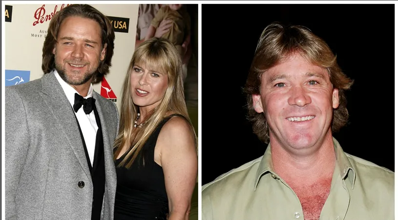 Se pare ca sunt cel mai nou cuplu! Russell Crowe se iubeste cu fosta sotie a lui Steve Irwin, vanatorul de crocodili! Ce spune ea despre zvonurile cu ei doi?!