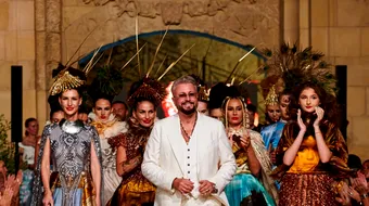 Cătălin Botezatu a prezentat trei colecții într-o seară  la  festivalul International Fashion Island în Malta