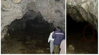 Un barbat s-a dus in Pestera Polovragi si a facut poze. Ce a observat in ele, cand a ajuns acasa