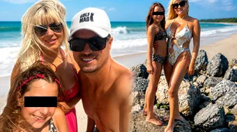 Elena Udrea, apariție spectaculoasă la Sulina alături de Adrian Alexandrov și fiica lor, Eva. Cum s-a afișat pe litoral