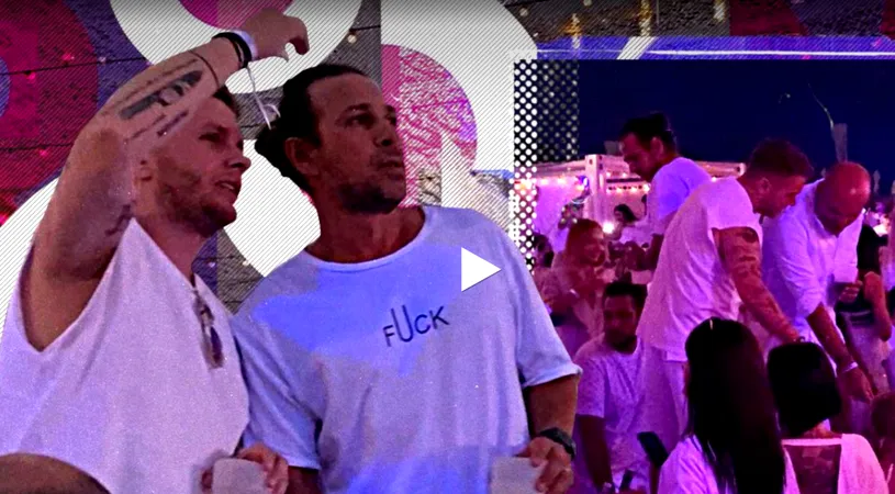 Codin Maticiuc, Dan Capatos și Răzvan Munteanu au dansat pe mese la Loft!