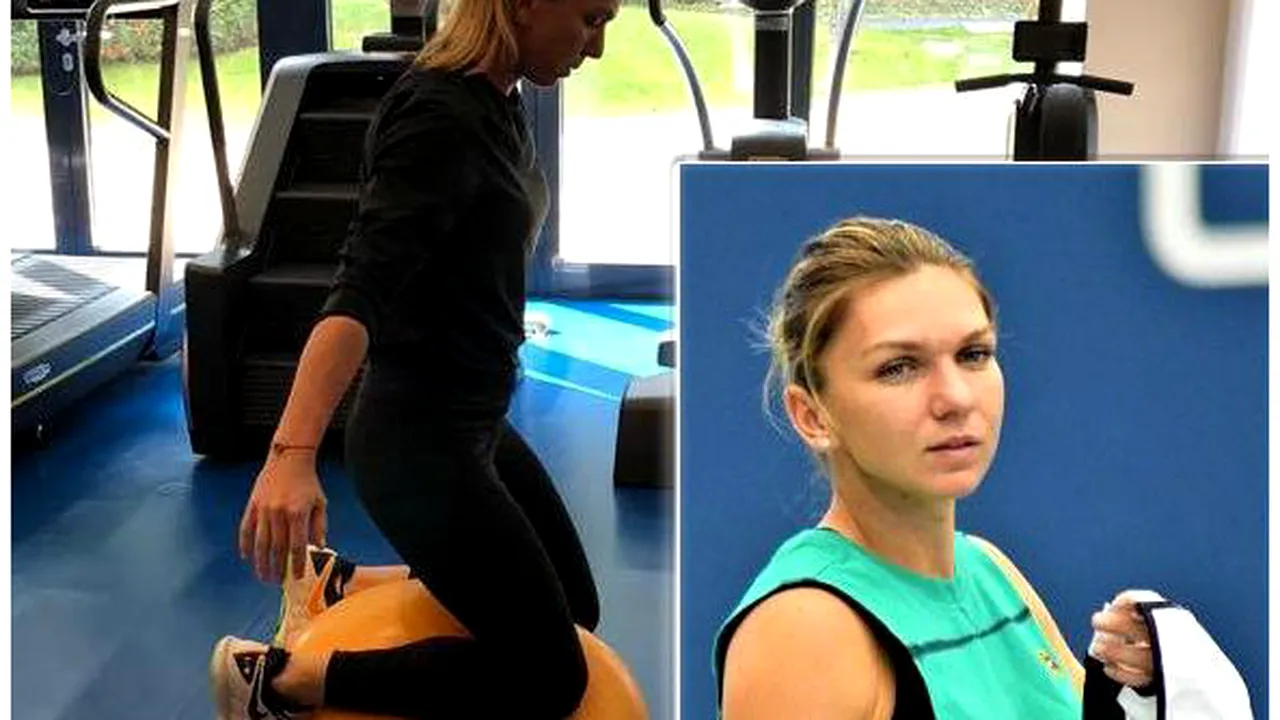 Simona Halep are probleme grave cu spatele 