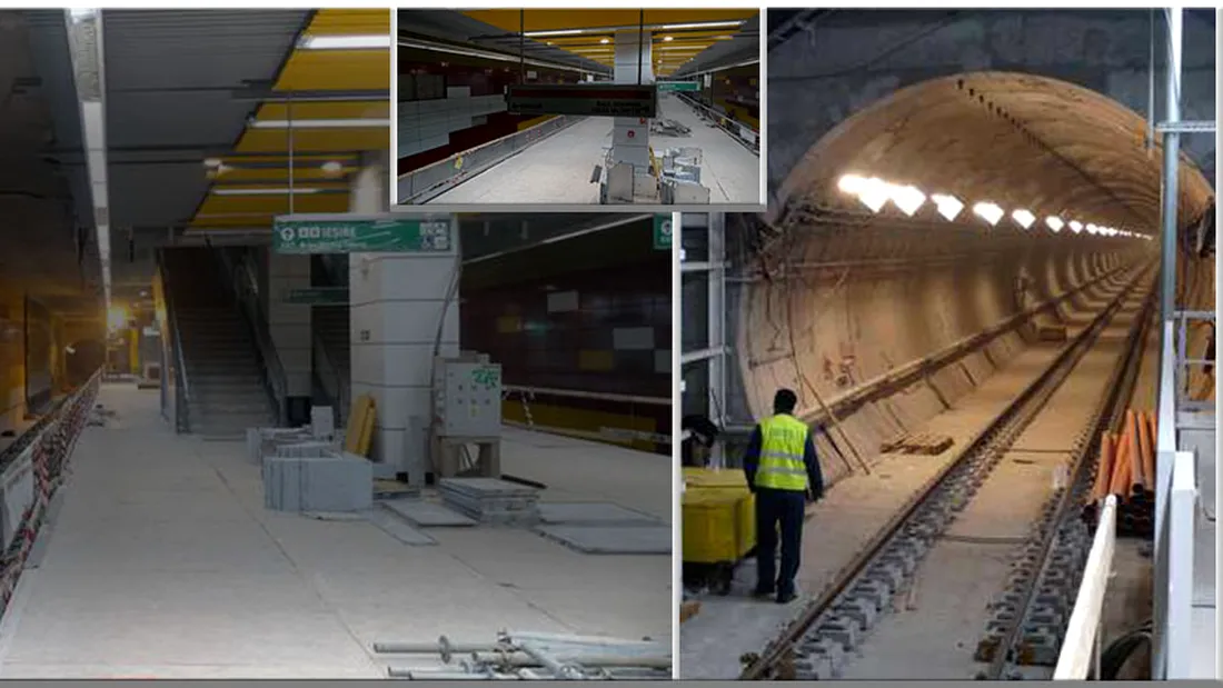 Imagini impresionante cu noile statii de metrou de pe magistrala 5! Cand se va putea circula pe traseul Drumul Taberei-Pantelimon