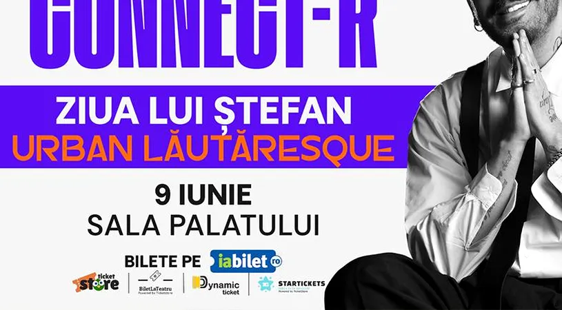 „URBAN LAUTARESQUE”, pariul lui Connect-R: cum sună noul concept pe care îl duce pentru prima dată pe scena Sălii Palatului