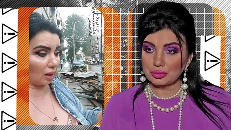 Adriana Bahmuțeanu a trecut prin clipe de groază. Furtuna a luat acoperișul de pe blocul în care locuiește