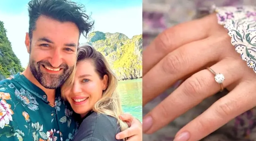 Cum arată inelul de logodnă primit de Gina Pistol de la Smiley: ”Este făcut special pentru ea. Ceva de nivel mondial”