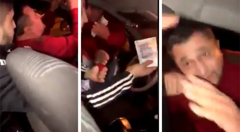 Un taximetrist a incercat sa-i fure 100 Ron unui client turc! Cum l-a facut de ras barbatul pe sofer dupa ce l-a dat jos din masina si l-a facut sa-si ceara scuze! VIDEO