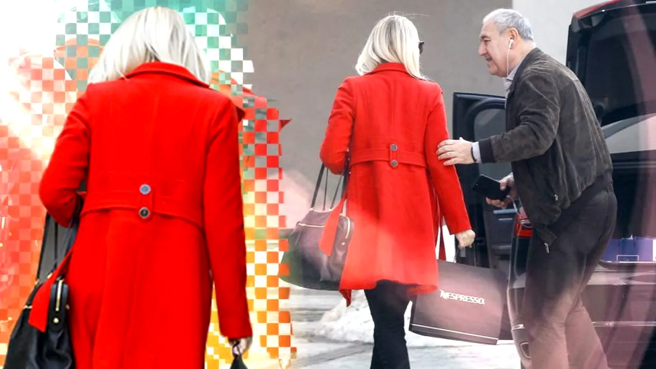 Dorin Cocos, in compania unei blonde tinere 