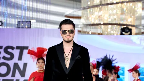 Show-ul de modă de la Bukarest Fashion Week reconfirmă faptul că Florin Burescu este Prințul Modei din România