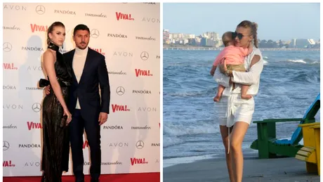 Sotia lui Ciprian Marica e mama full time! Ce baietel frumos au cei doi