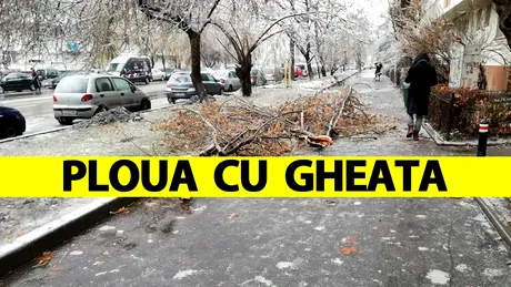 ANM trage un semnal de alarmă! Ploaie cu gheață: data și zonele vizate
