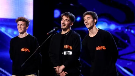 Romanii au talent 2018: trupa de breakdance care a reusit sa ia al doilea Golden Buzz al sezonului 8. Povestea de viata impresionanta a celor trei tineri