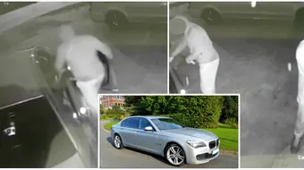 Au reusit sa fure un BMW in doar 90 de secunde! Hotii astia au lasat pe toata lumea cu gura cascata VIDEO