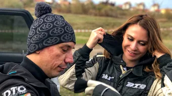 Adina Buzatu a devenit pilot de raliuri! Ce campion mare i-a stat alături