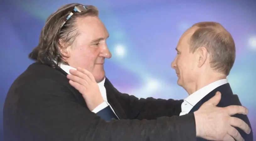 Gerard Depardieu, care în trecut îl elogia pe Vladimir Putin, condamnă ”excesele nebunești” ale liderului de la Kremlin