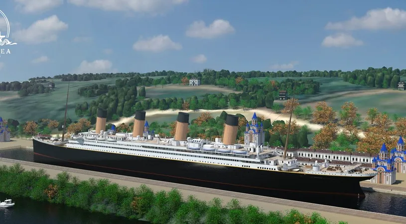 Titanicul chinezesc e imposibil de scufundat. Cum arata replica celebrului vas care s-a izbit de un iceberg