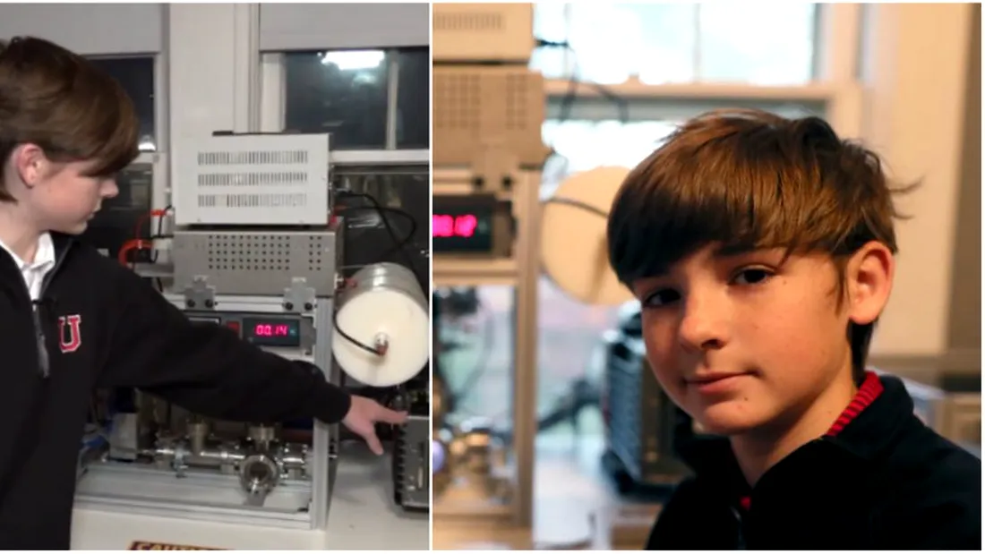 Pustiul de 12 ani care si-a construit un reactor de fuziune nucleara, in garajul casei sale! Cum a facut rost de componente VIDEO