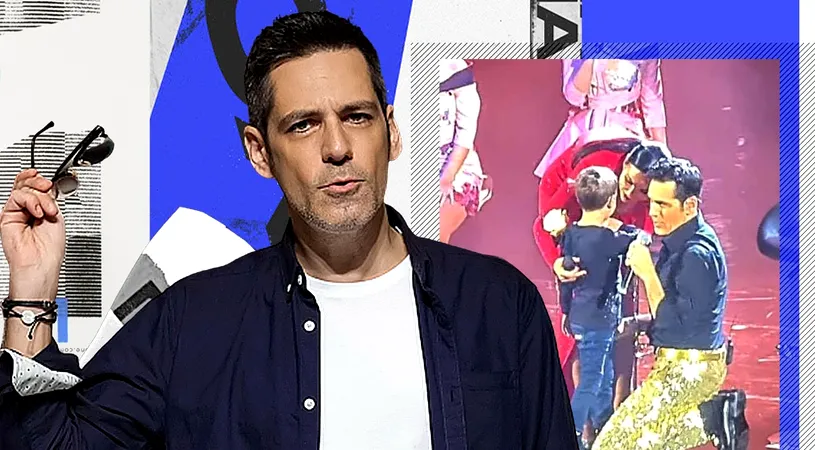 EXCLUSIV | Cum arată fiul cel mic al lui Ștefan Bănică! Moment emoționant pe scena concertului de Crăciun: Succes, tati