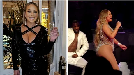 Mariah Carey a slabit 30 de kilograme iar acum s-a afisat cu cel mai adanc decolteu si cea mai scurta fusta! Cum arata astazi diva?!