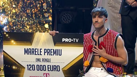 Emil Rengle, castigatorul 'Romanii au talent 2018', a donat premiul de originalitate! Cine a primit cei 10.000 de euro