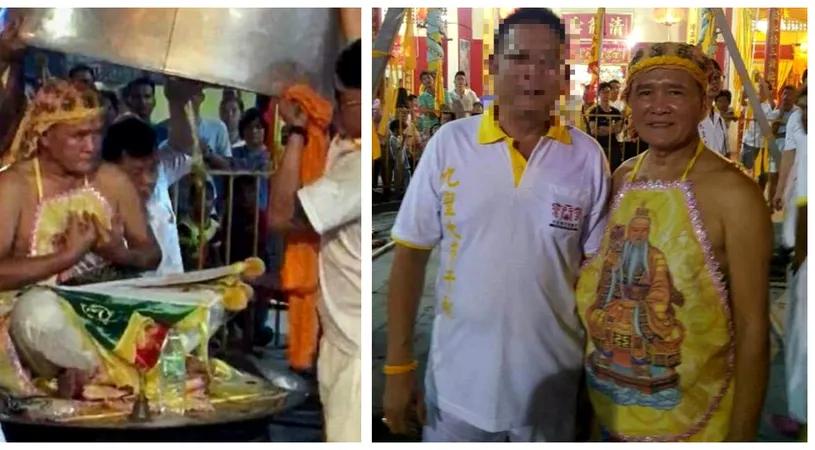 Incerca sa isi 'curete corpul si sufletul' intr-un WOK, la aburi! Ce s-a intamplat dupa 30 minute cu acest barbat