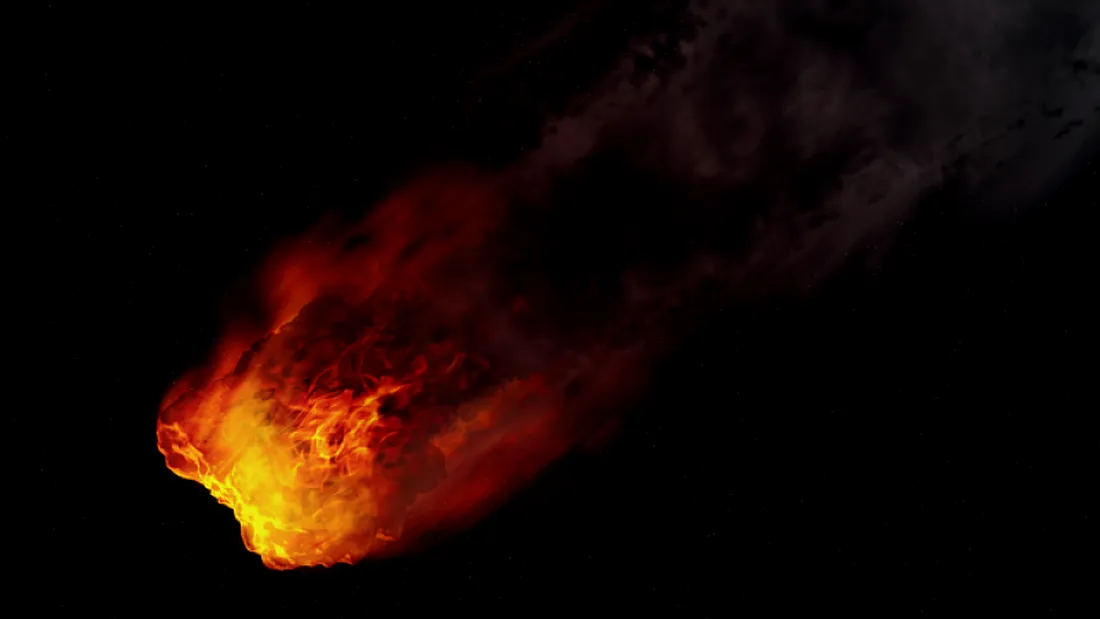 O minge de foc s-a vazut pe cer si a bagat in sperieti milioane de oameni VIDEO