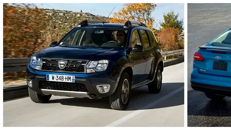 Cele mai vandute masini in Romania. Focus a detronat Duster-ul in primul trimestru de vanzari