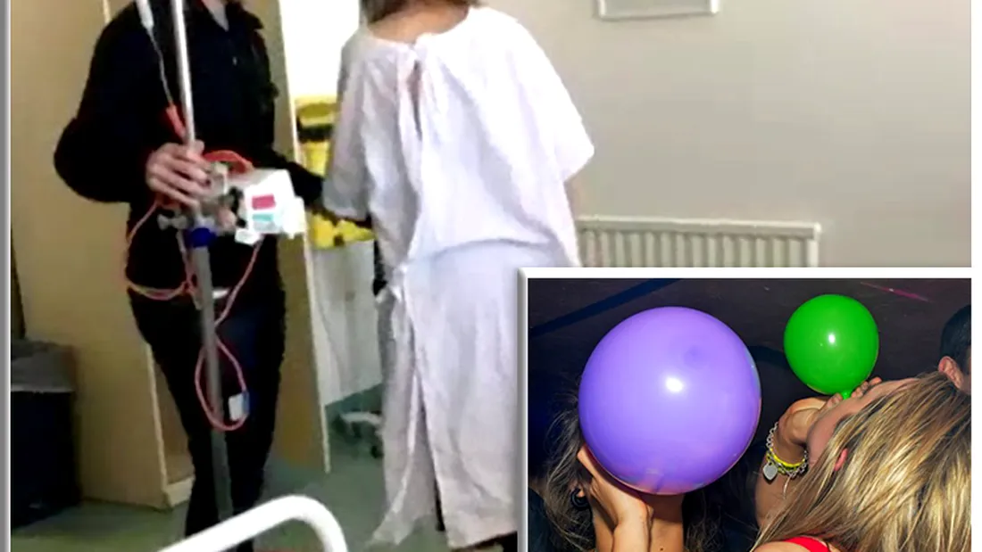 Femeia asta a inhalat 360 canistre cu gas ilariant. A ajuns la spital si medicii i-au dat un verdict fatal. Ce se va intampla cu ea VIDEO