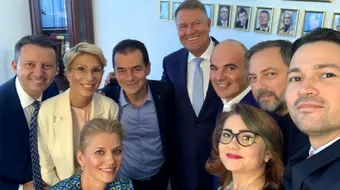 Preşedintele Klaus Iohannis a avut o întâlnire cu liderii PNL, la sediul formaţiunii liberale