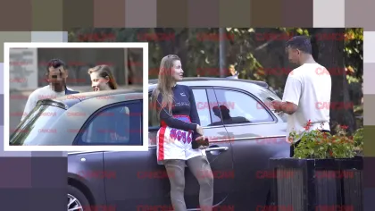 'Făt-Frumos' n-a stat pe gânduri: a văzut-o singurică și… A agățat-o în parc pe Iulia Albu! IMAGINI TARI