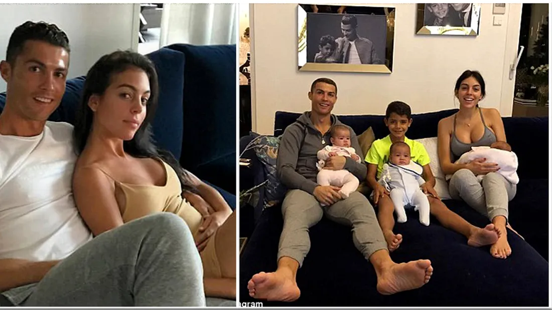 Cristiano Ronaldo are o familie frumoasa! E primul Craciun al fotbalistului alaturi de cei patru copii
