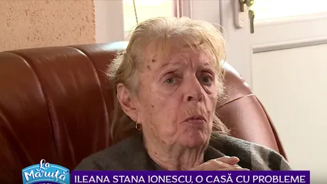 Actrita Ileana Stana Ionescu, batranete de cosmar din cauza problemelor cu locuinta! Ii ploua in casa si n-are bani sa-si faca reparatiile! VIDEO