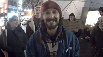 Actorul american Shia LaBeouf a fost arestat din cauza lui Donald Trump VIDEO