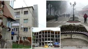 Asa arata viata in cel mai nordic oras al Romaniei: Oamenii au soba desi stau la bloc, iar cladirile abandonate ca dupa razboi sunt la tot pasul. De ce ii regreta pe comunisti