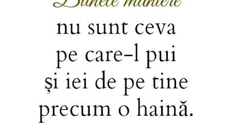 Bunele maniere - 15 reguli pe care toata lumea trebuie sa le cunoasca!