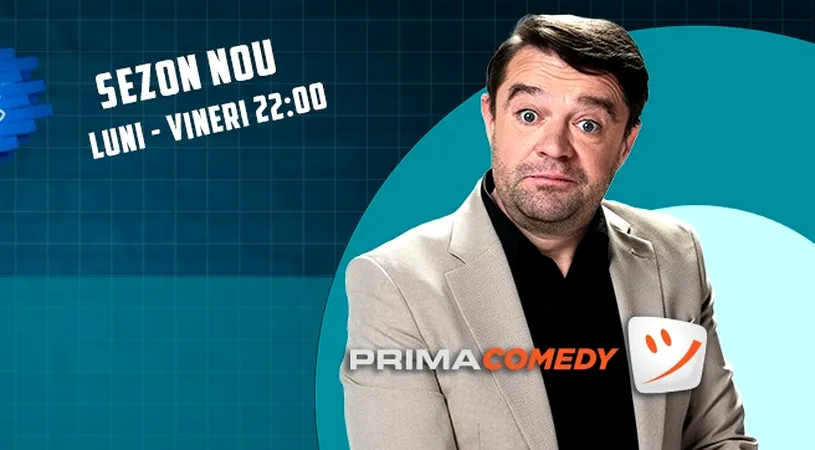 Andrei Duban revine cu un sezon nou de banc show la Prima Comedy