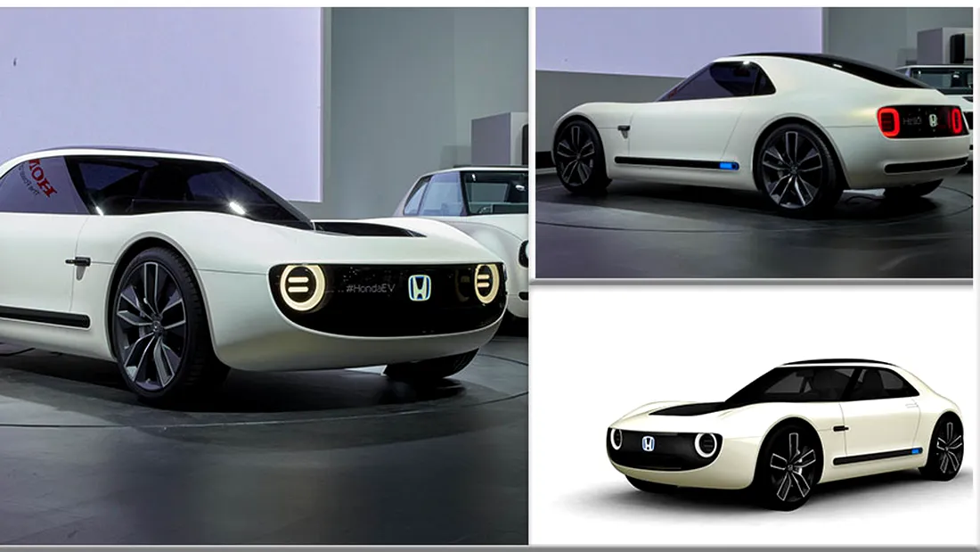Honda Sports EV Concept, o masina sportiva cu linii retro. Ce caracteristici are VIDEO