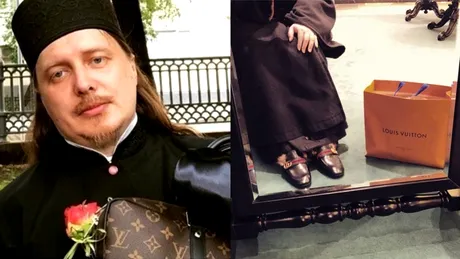 Ce-i frumos si lui Dumnezeu ii place! Un preot se lauda pe Instagram cu haine si accesorii Louis Vuitton si Gucci!