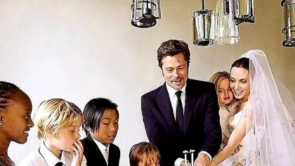 Gemenii Angelinei Jolie și ai lui Brad Pitt, în vârstă de 16 ani, sunt copia fidelă a celebrilor părinți: ea cu mama, el cu tata