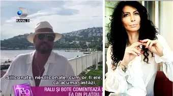 Catalin Botezatu despre Mihaela Radulescu: „Uitati-va la ea! Stie fata sa-si aranjeze sanii in decolteu! Gaina batrana face ciorba buna!” VIDEO