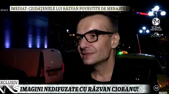 Imagini nedifuzate cu Razvan Ciobanu! I-a cerut o suma uriasa de bani imprumut unui reporter de la Antena 1! „Imi trebuie vreo 10.000 de euro! Sunt intr-un impas!” VIDEO!