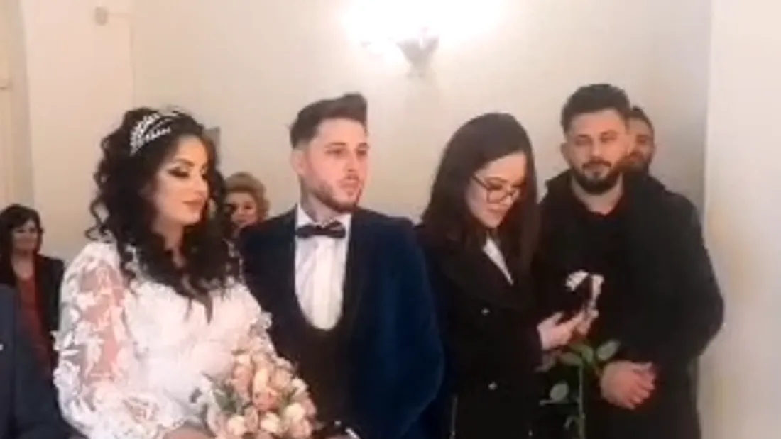 Bomba zilei! Simina și Alex Zănoagă s-au căsătorit în dimineața aceasta. Primele imagini