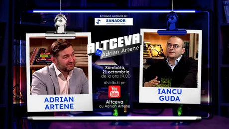 Iancu Guda, unul dintre analiștii financiari de top din România, invitat la podcastul ALTCEVA cu Adrian Artene