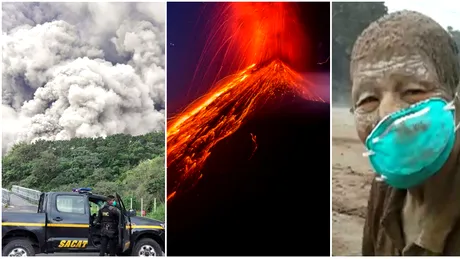 Imagini infioratoare dupa ce vulcanul Fuego a erupt! Zeci de oameni au murit, iar totul a fost ingropat in cenusa VIDEO