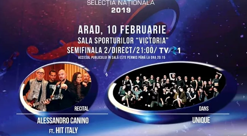 Eurovision Romania 2019. Care sunt concurentii din cea de-a doua semifinala